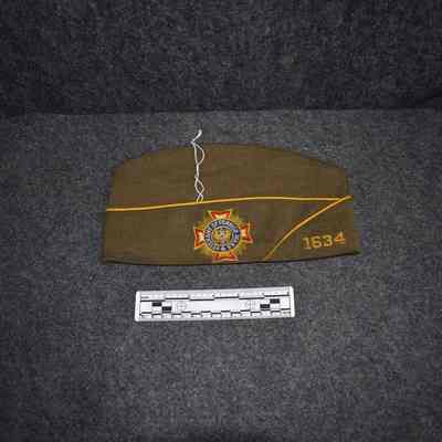 Garrison Hat, World War II, Light OD Green