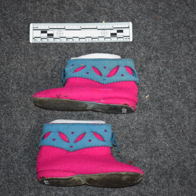Child's Felt Slippers