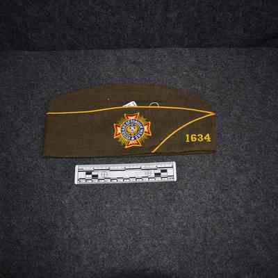 Garrison Hat, World War II, OD Green