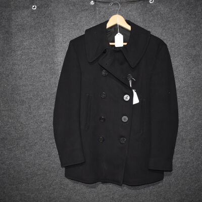 Coat, Navy Pea