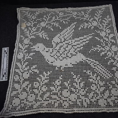 Crocheted Pillow Sham