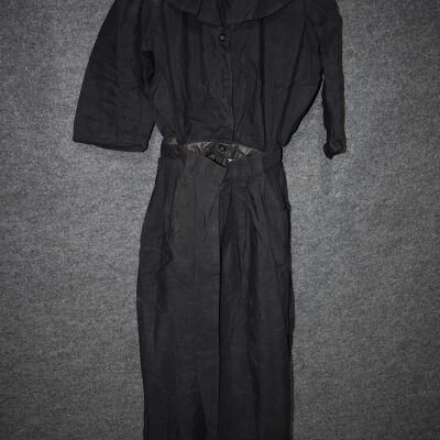 Women's Black linen Gym Suit
