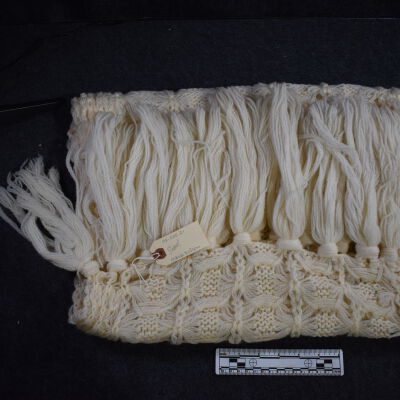 Yarn-Fringed Shawl