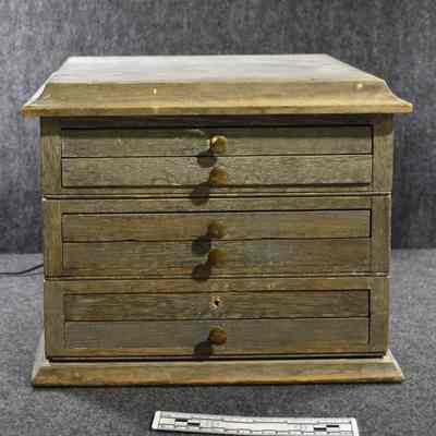 Dental Cabinet with Teeth Samples