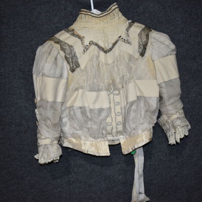 Dress Made in Paris, 1880 circa