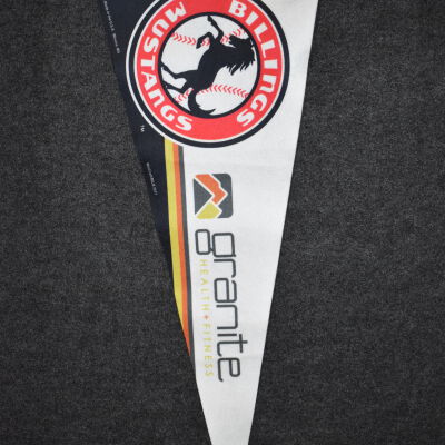 Billings Mustangs Pennant