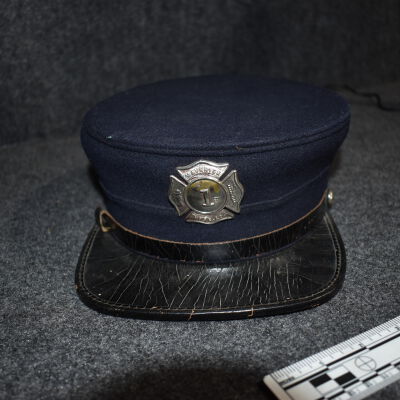 Fireman's Cap with Badge