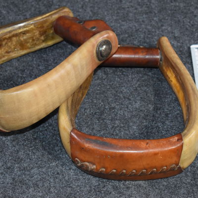 Sheep Horn Stirrups