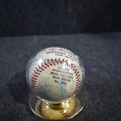 1960 Billings American Legion Team Autographed Baseball