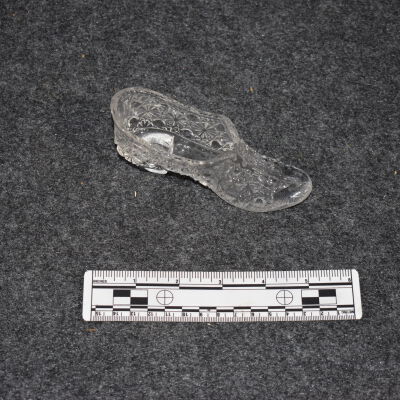 Clear Glass Slipper, 1886