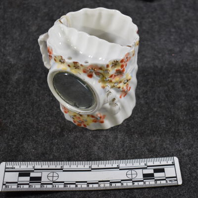Handpainted Shaving Mug, 1902