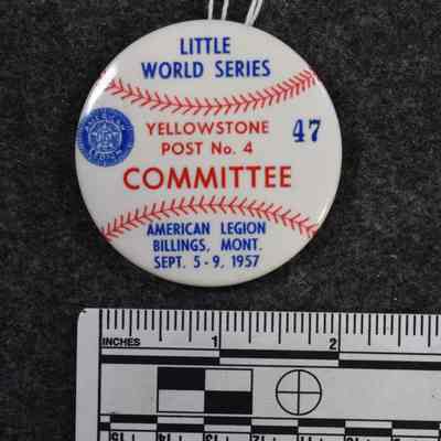 Little World Series 1957 Pin