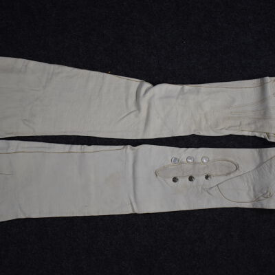 Long White Gloves