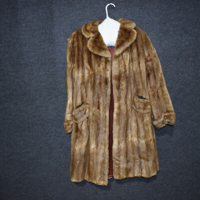 Muskrat Fur Coat