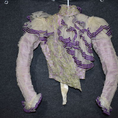 Lavender Chiffon Blouse