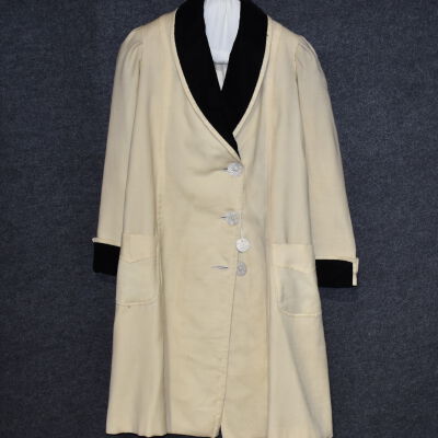 White Serge Coat, 1900