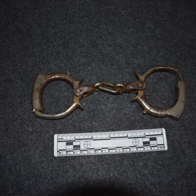 Police Handcuffs, 1800s