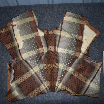 Tan Silk Top