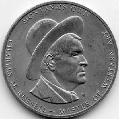 Midland Empire State Fair Commemorative Coin Charles M. Russell