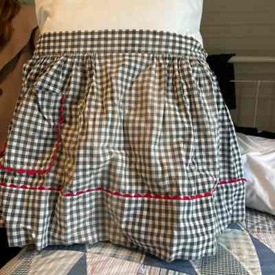 Checkered Apron