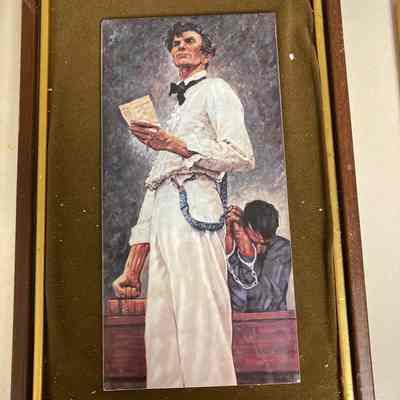 "Lincoln the Lawyer" by Norman Rockwell
