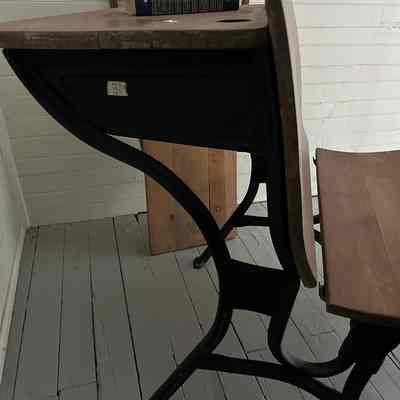 Side of desk