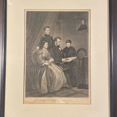 President Lincoln and Family