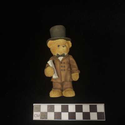 Bear with Gettysburg Address Figurine