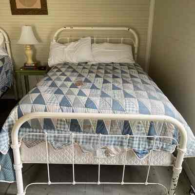 Twin bed frame set