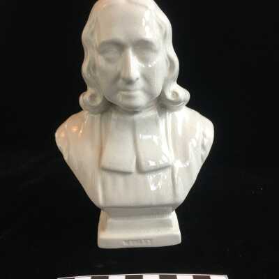 Ceramic Bust of John Wesley