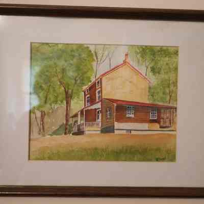 Watercolor - Miller's House