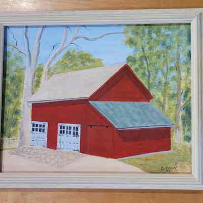 Painting - Visitor Center