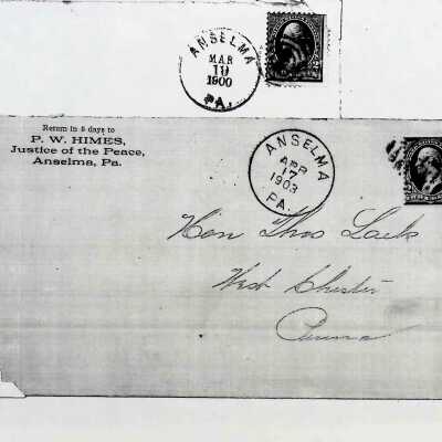 Photocopy of Envelope