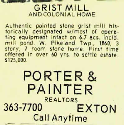 Newspaper Ad