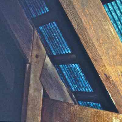 Corrugated roof, unknown location boat house