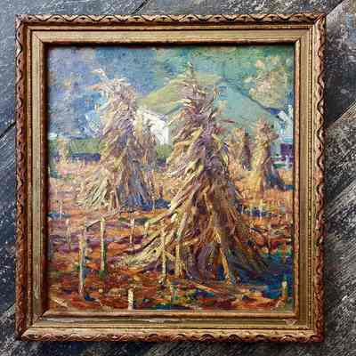 Painting - Hillsover Farms