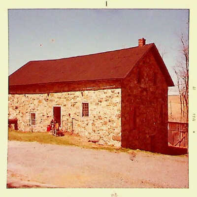 Mill - Southeast with Man at Sharpening Grinding Wheel
