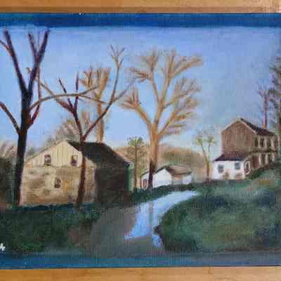 Painting - Mill Site