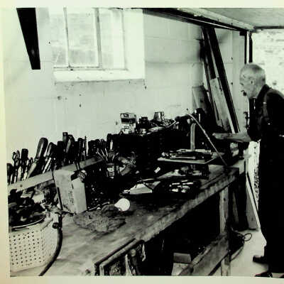 Oliver Collins in House Workshop