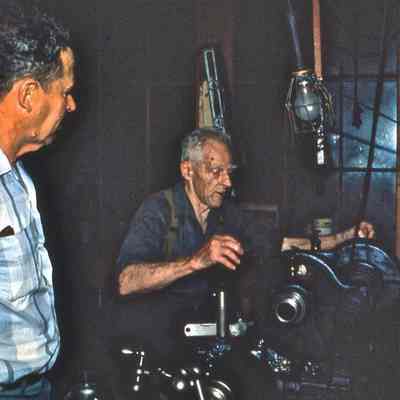 Collins with Steve Kindig