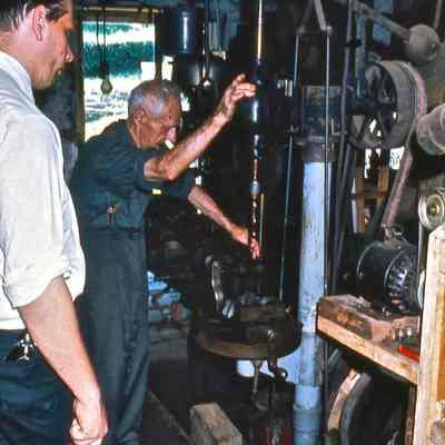 Collins with Drill Press