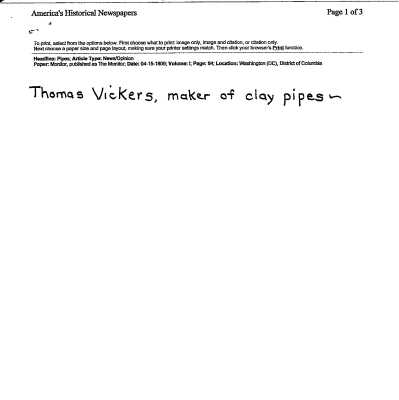 Thomas Vickers