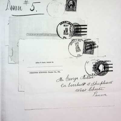 Photocopies of Envelopes from Anselma PO