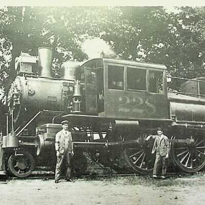 Photo of typical PVRR locomotive