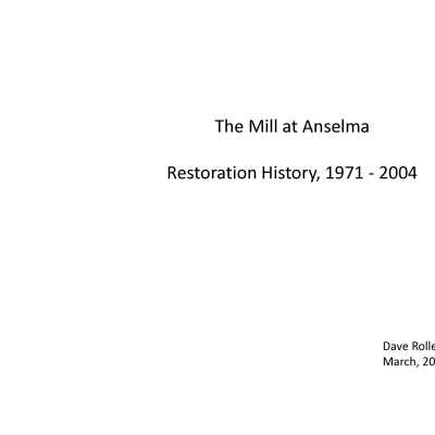 Restoration History