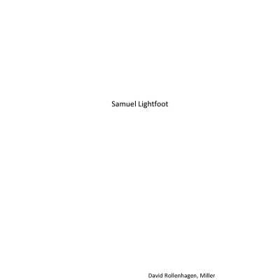 Samuel Lightfoot