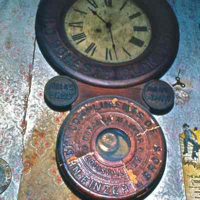 Clock from Opperman's Store