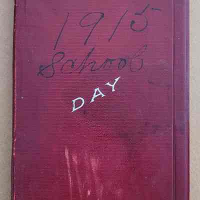 School Tax Record Book - 1915