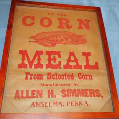 Corn Meal Bag - Framed