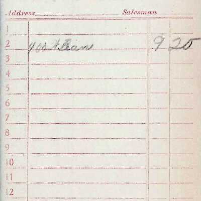 Latshaw Bros, invoice 1919